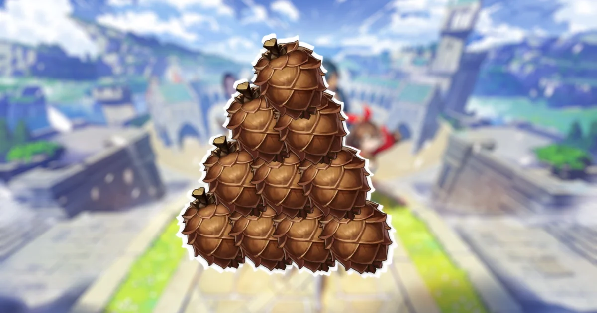 Wo kann man Tinnecones in Genshin Impact finden