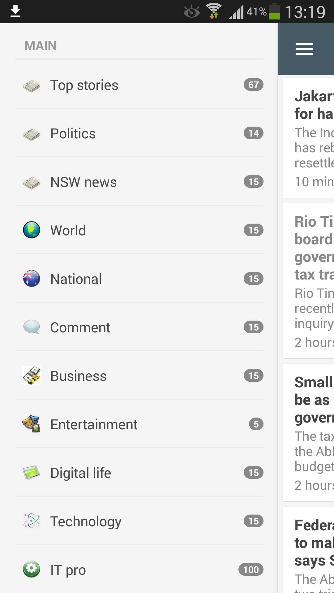 Headlines of SMH