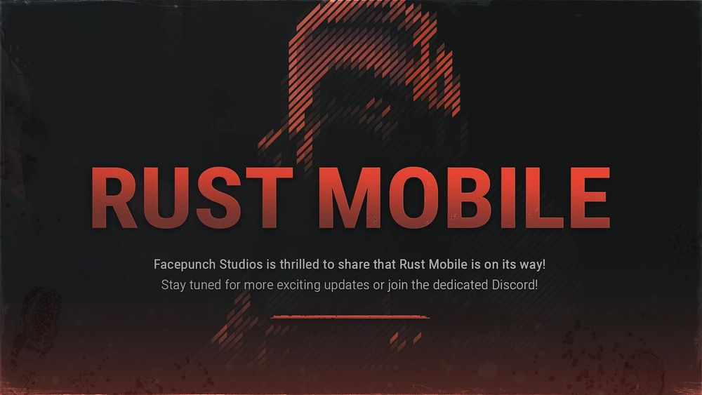 A versão móvel oficial do "Rust" de "Rust Mobile" iniciará testes limitados no início de 2025