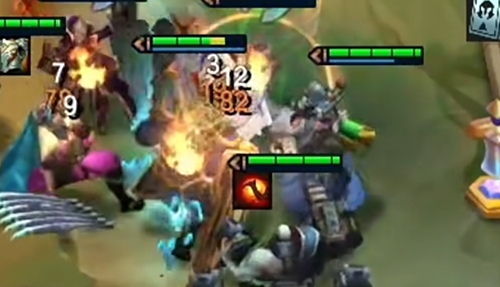 What is the skill of Urgot in the Battle of Gold Sprint