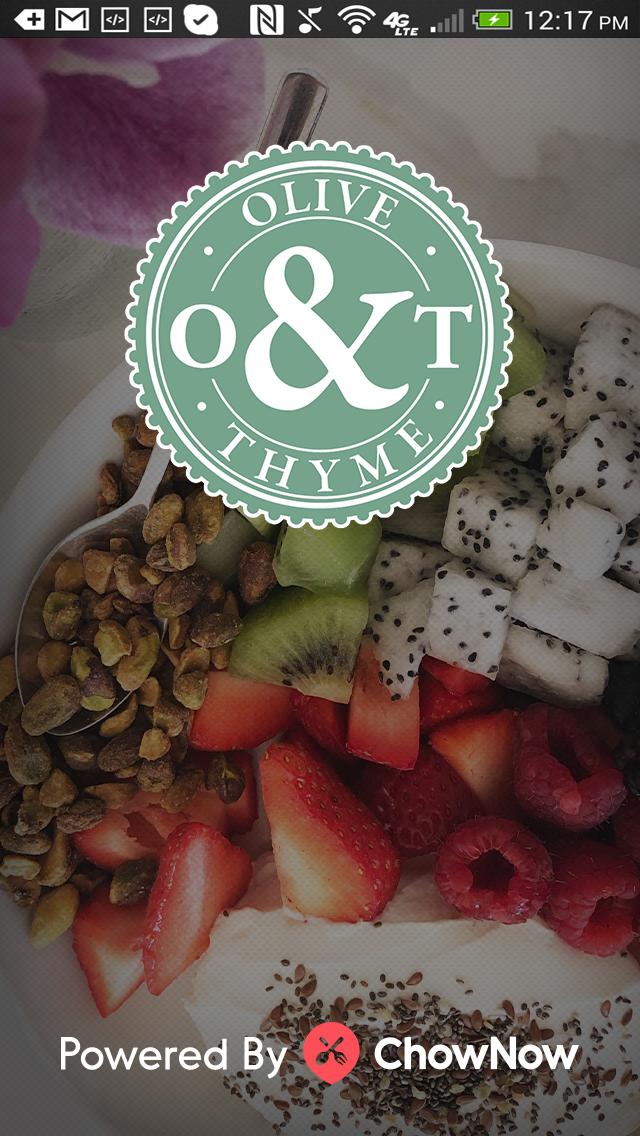 Olive & Thyme