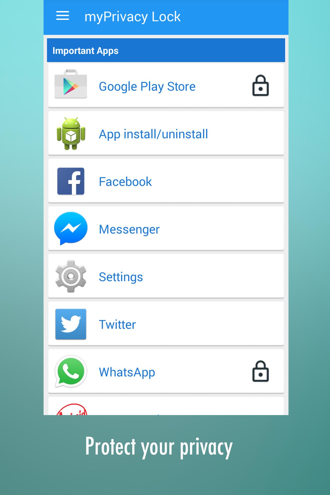 App Privy Lock
