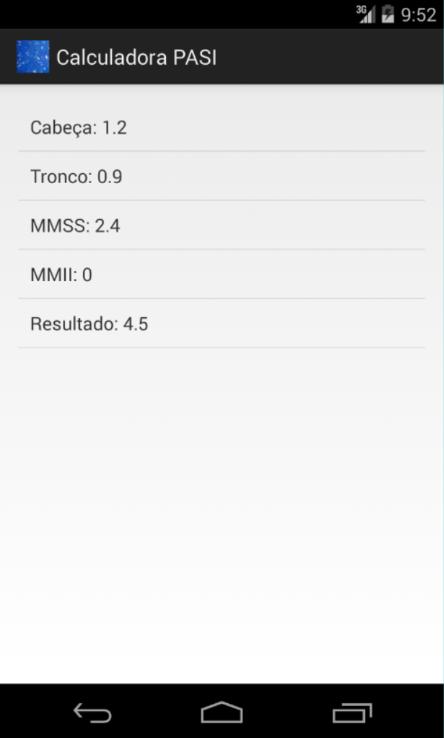 Calculadora PASI