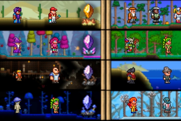 Каковы знакомство с любимой террарией Terraria NPC