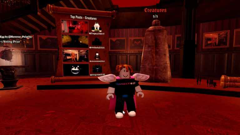Roblox The Haunt 2024 이벤트에 대한 캡처 제출 방법
