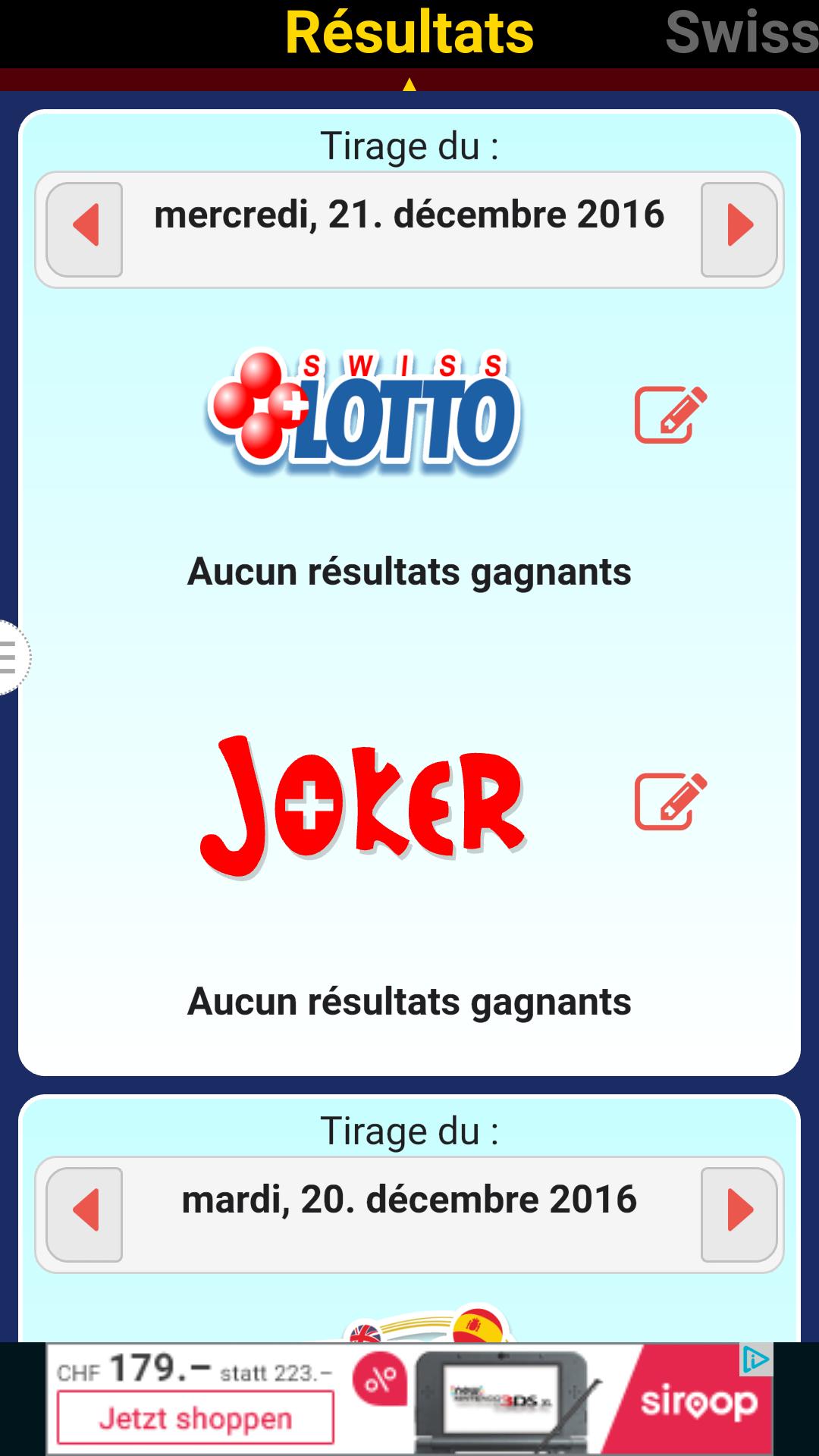 SwissLotto 3
