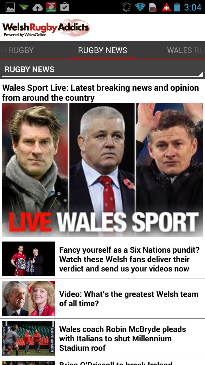 Welsh Rugby Addicts