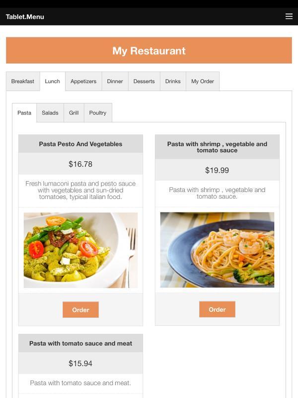 Tablet.Menu