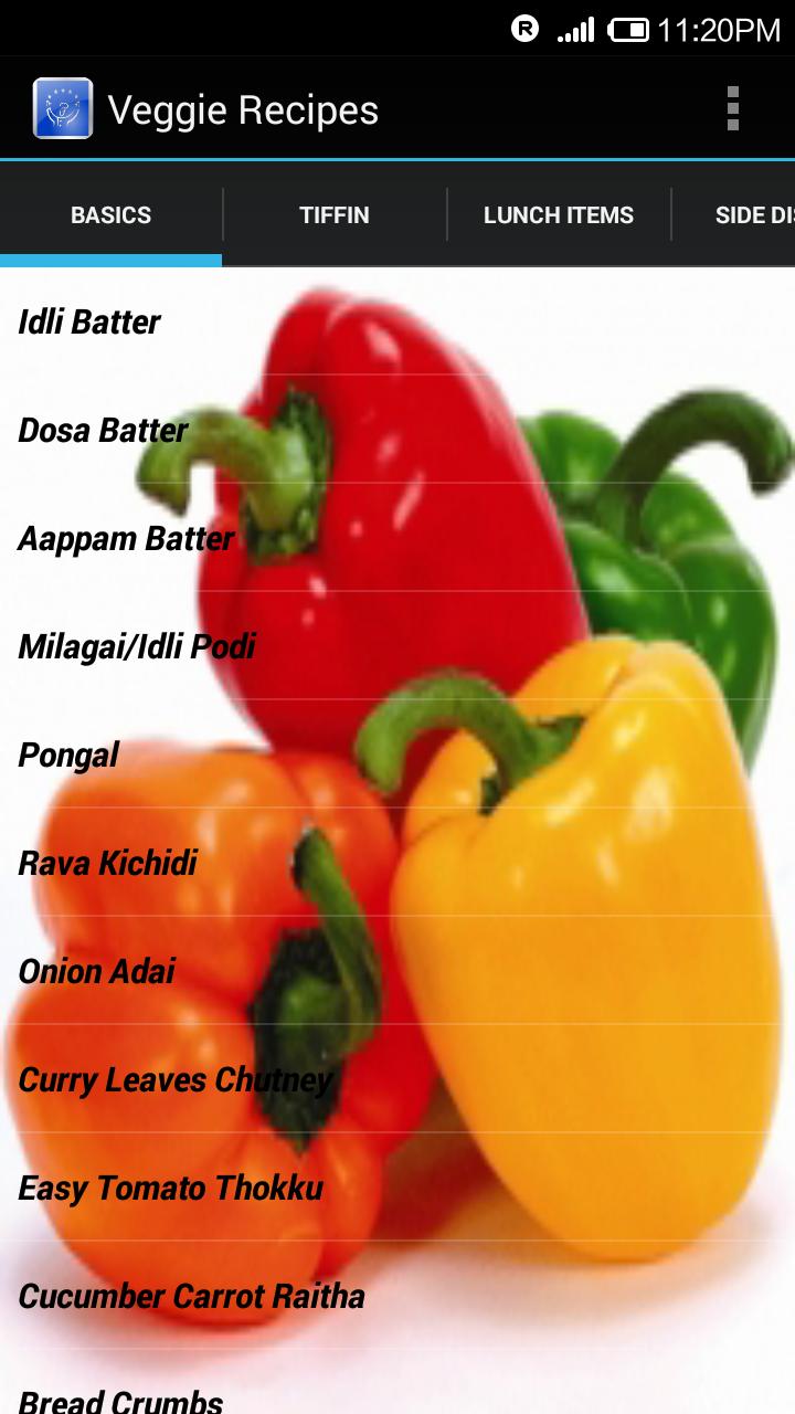 Veggie Recipes