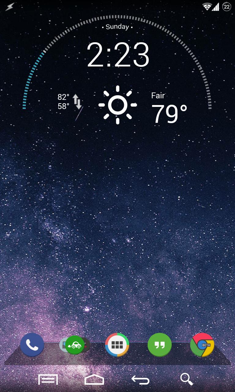 Arched - Zooper Widget Pro