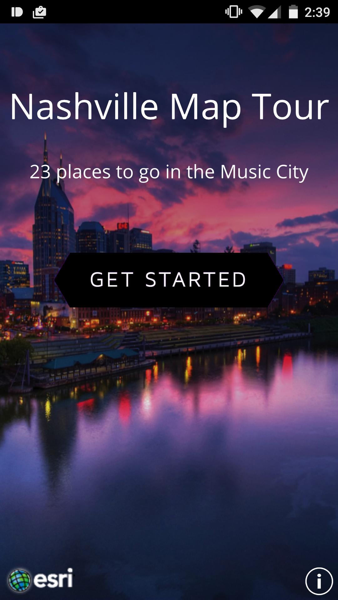 Nashville Map Tour