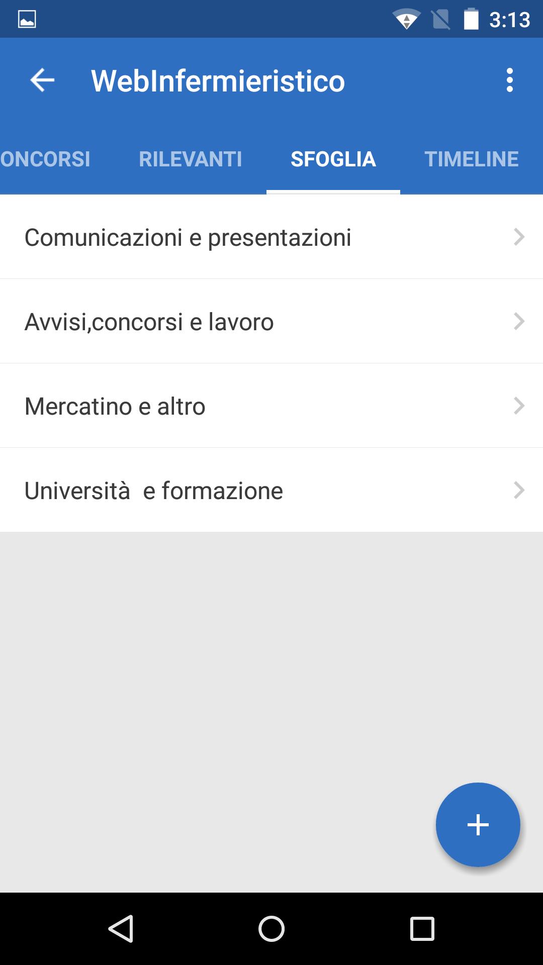 WebInfermieristico