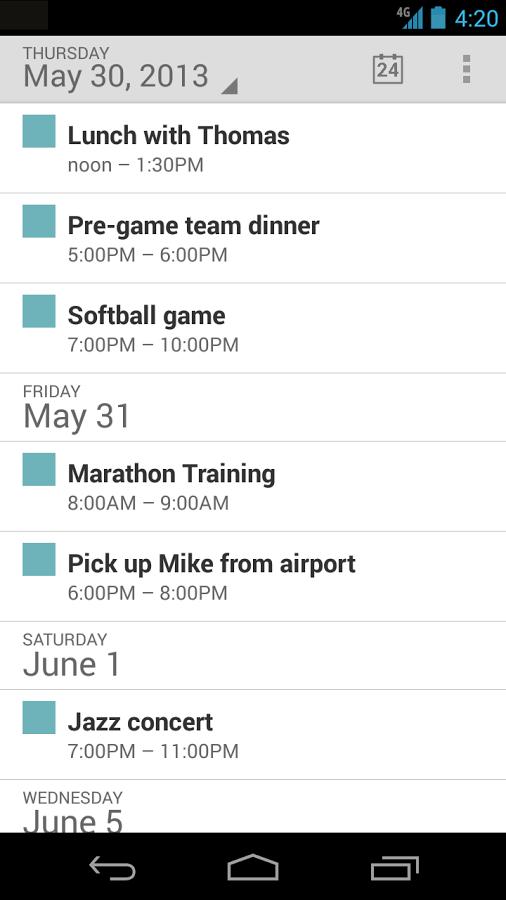 Standalone Calendar
