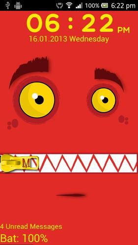 Monster Zipper Go Locker