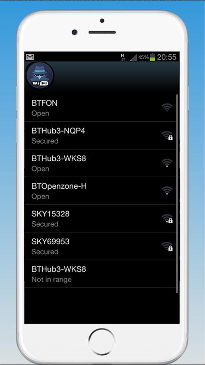 Hidden Wifi Displayer