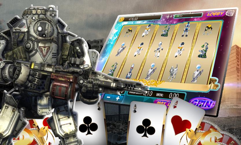 Real slot mechine steel WRB