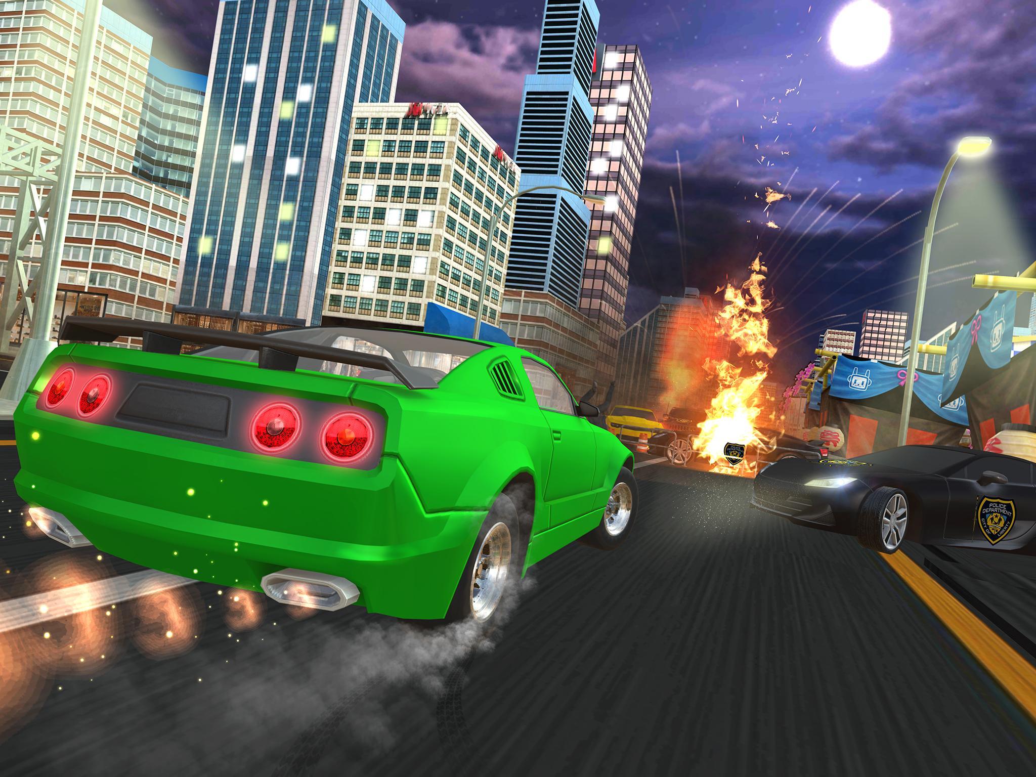 Chicago Police Car Crime Chase