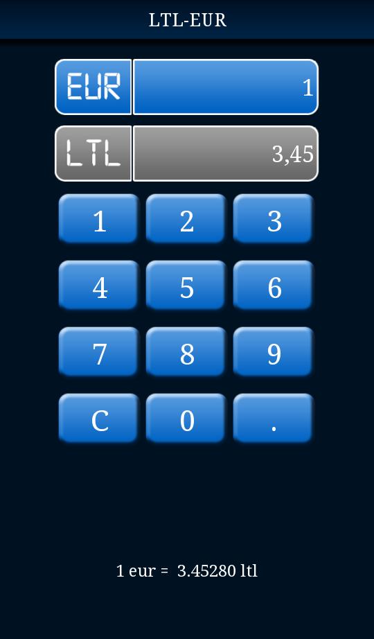 LTL-EUR calculator