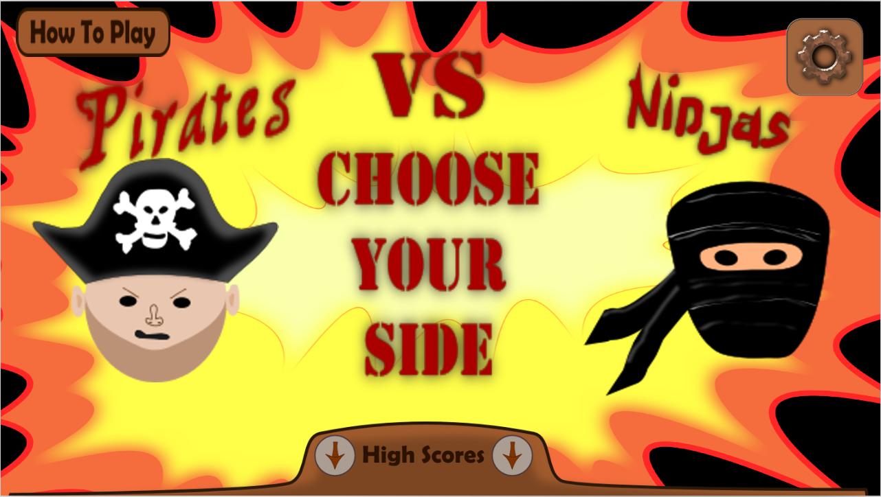 Pirates VS Ninjas
