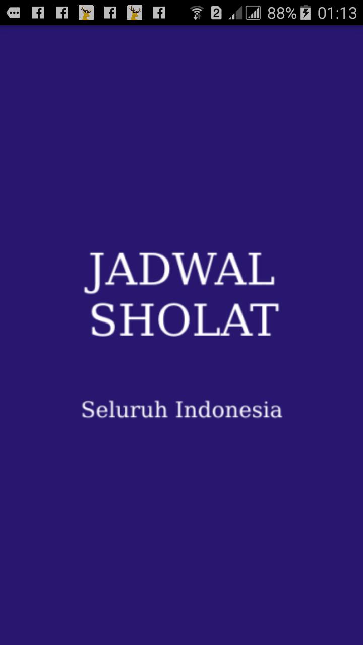 Jadwal Sholat Lengkap
