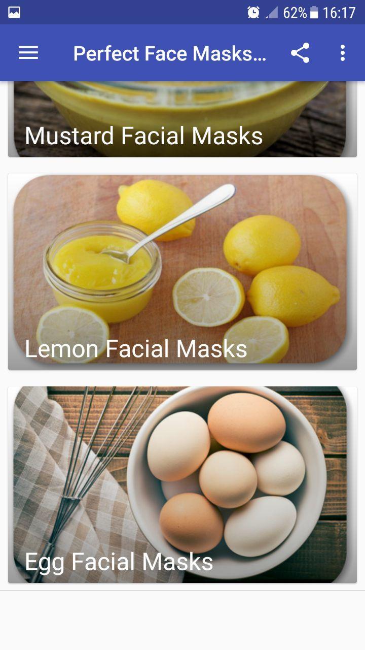 Perfect Face Masks - Homemade