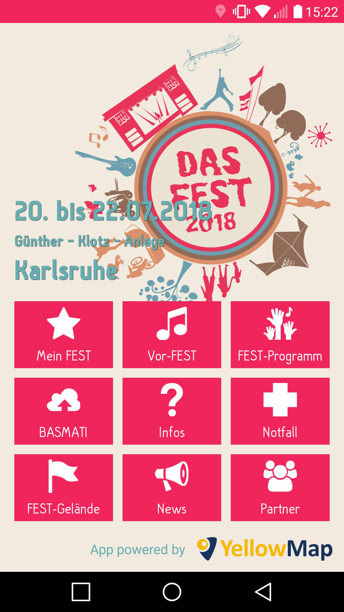 Die offizielle DAS FEST App