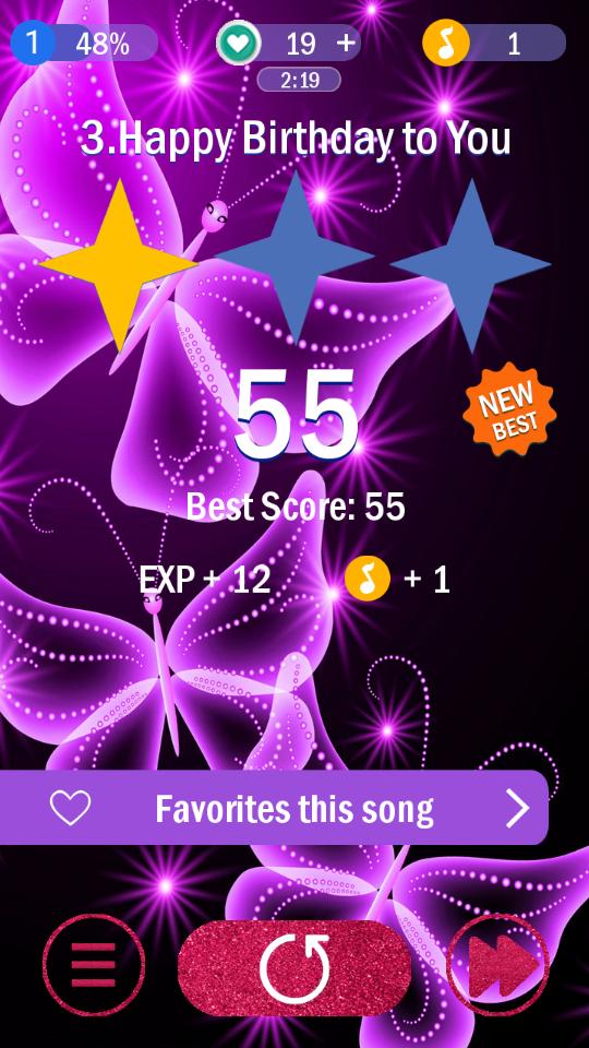 Piano Whit Go : Piano Tiles .