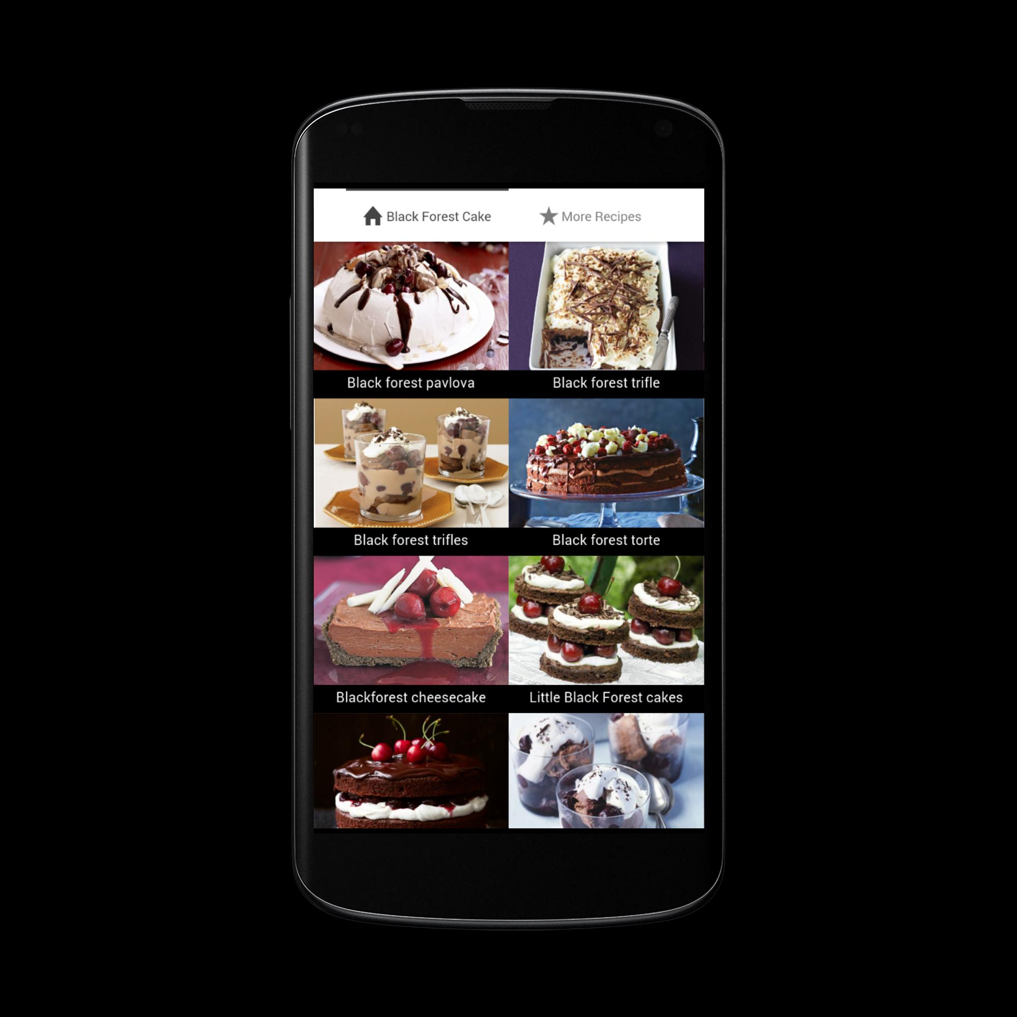 Black Forest Cake Recipes