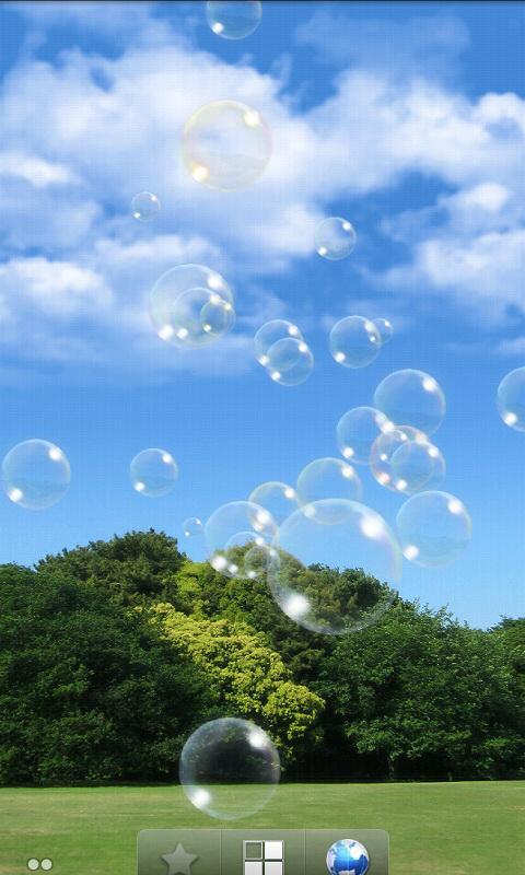 Soap bubble LiveWallpaper Free