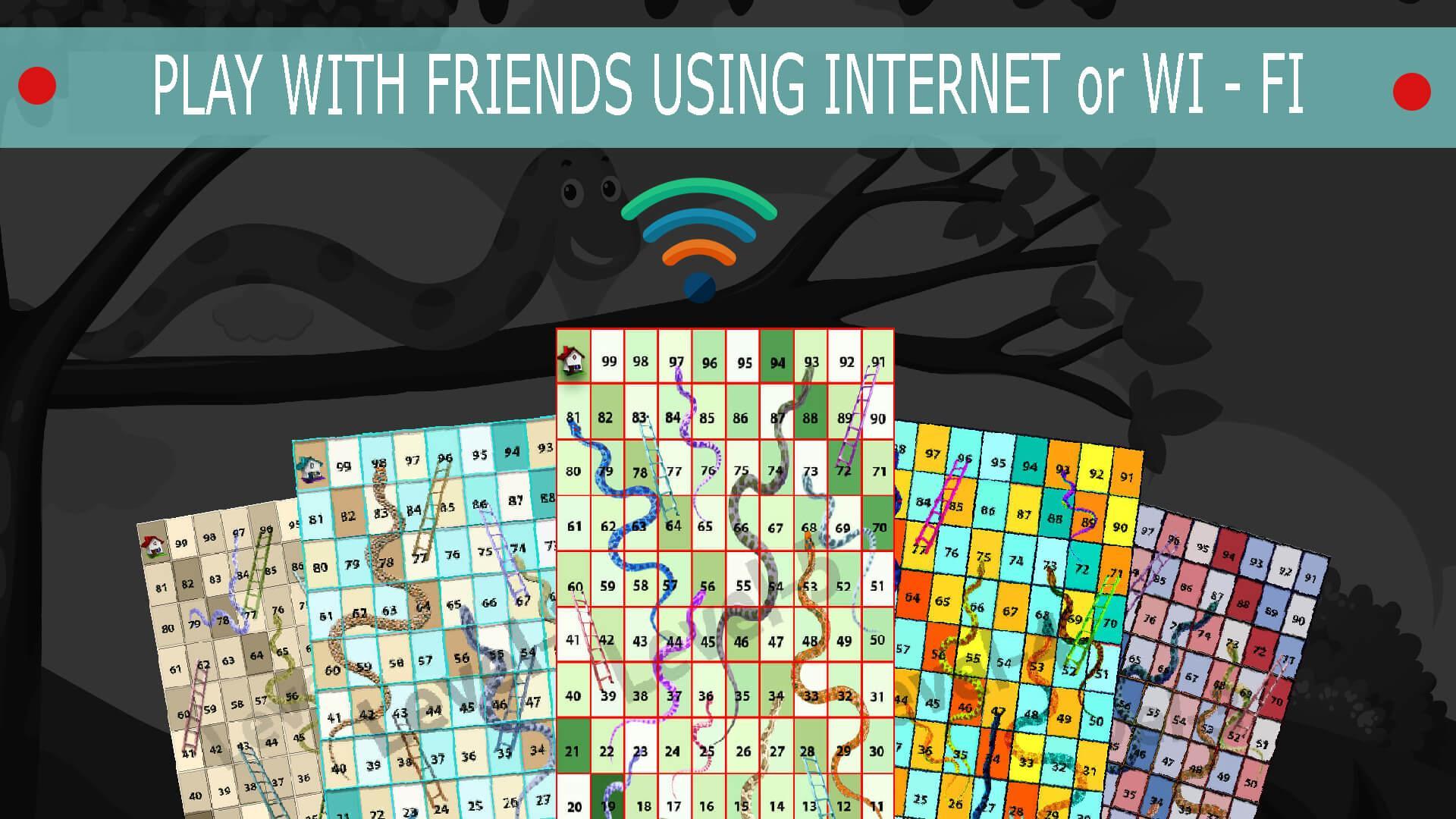 Snake Ladders - Online Multiplayer Saap Sidi Game