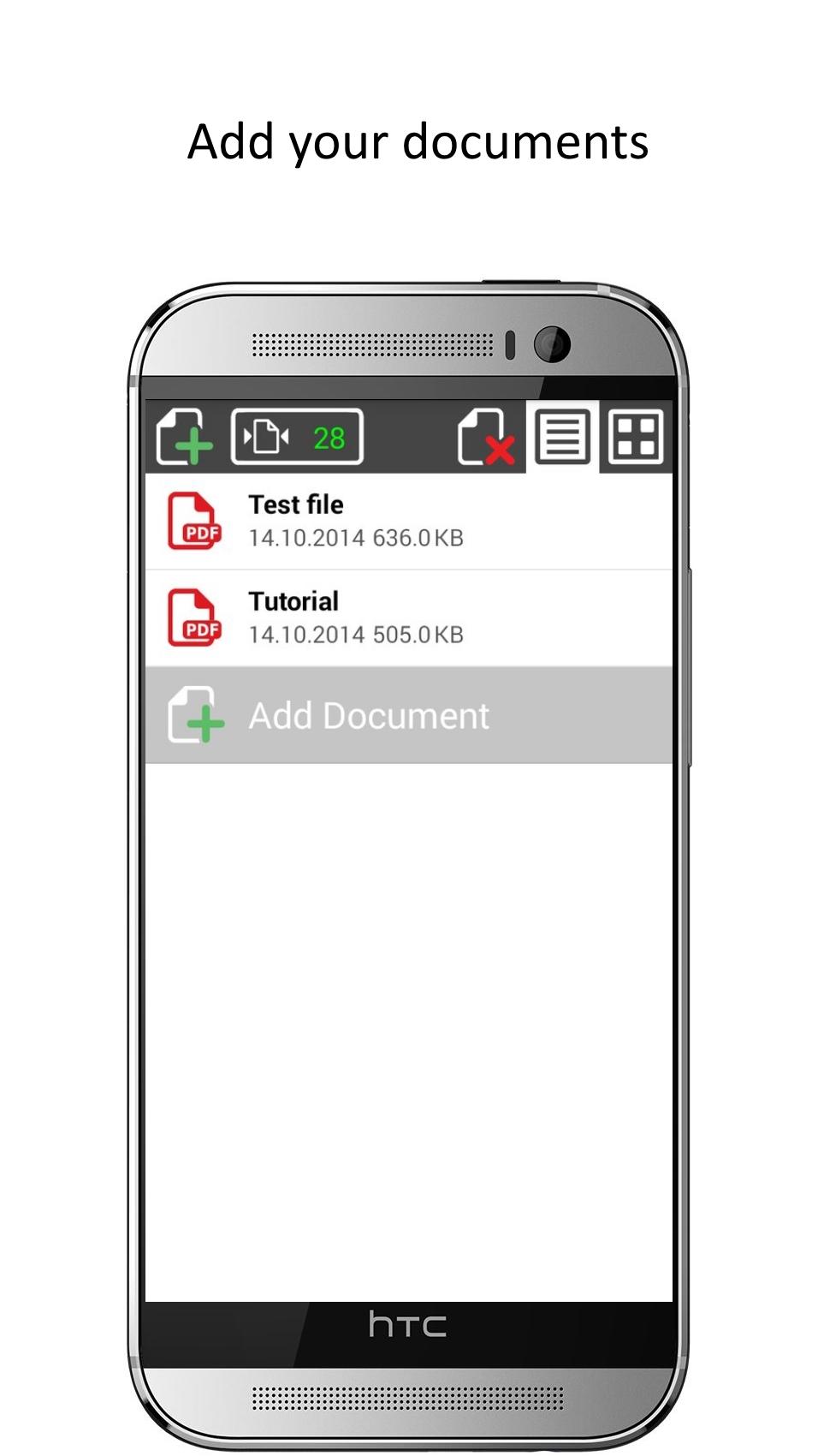 Shuffle Scan PDF Reader