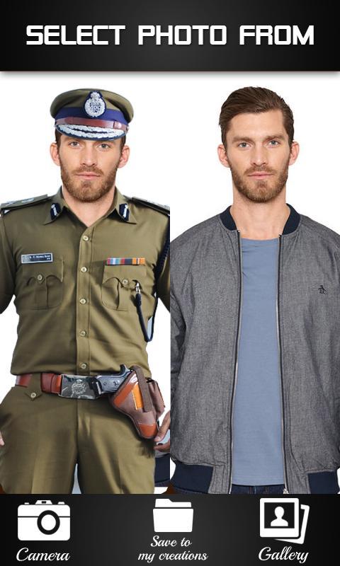 Police Photo Suit - Photo fun