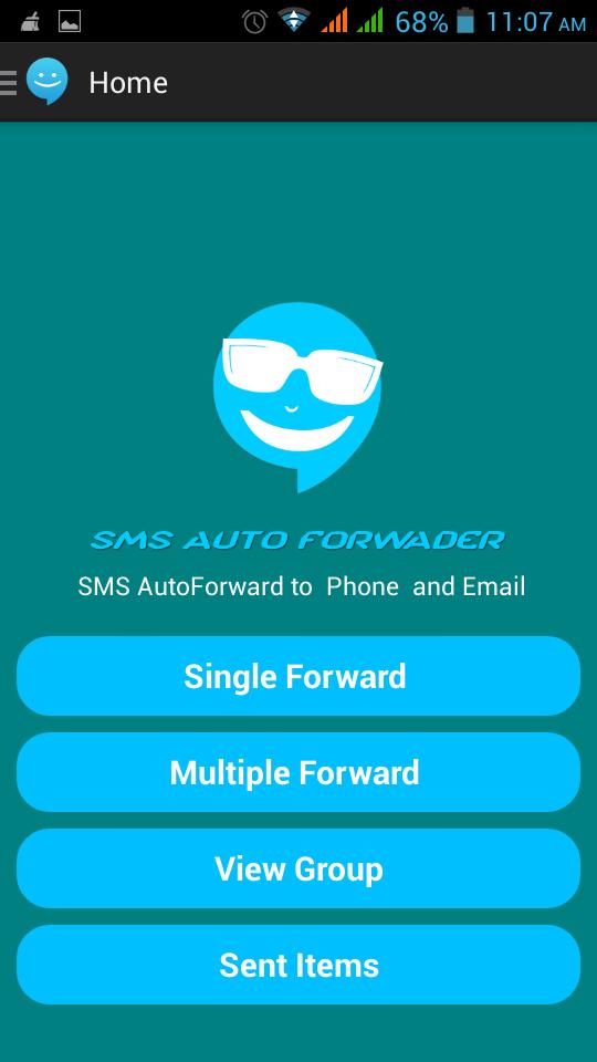 SMS AUTO FORWARDER