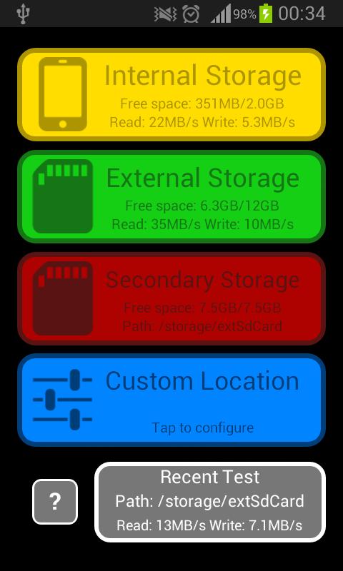Disk Speed / Performance Test