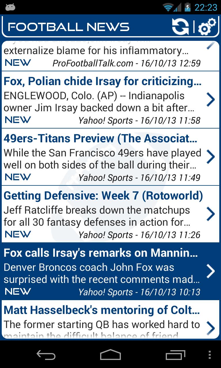 Indianapolis Football News