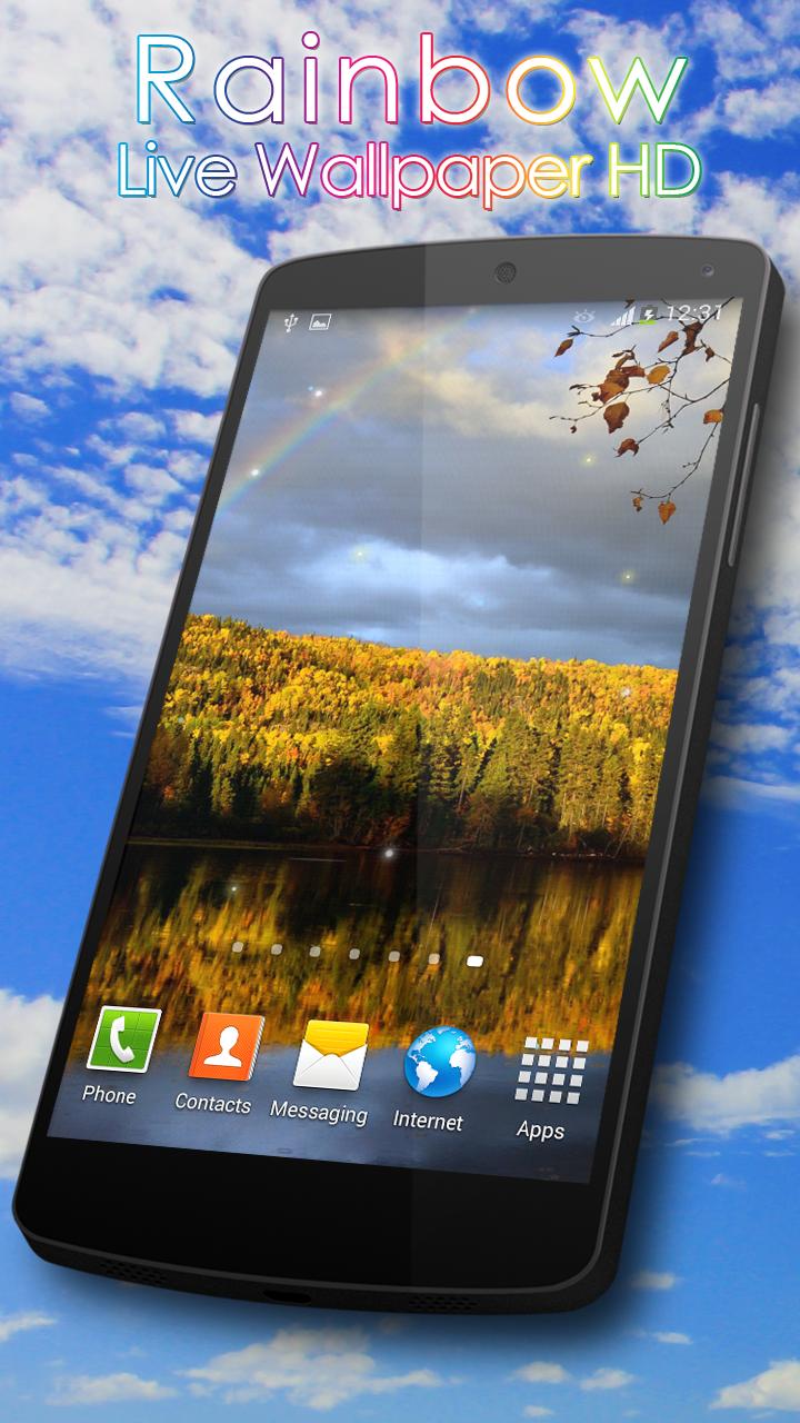 Rainbow Live Wallpaper HD