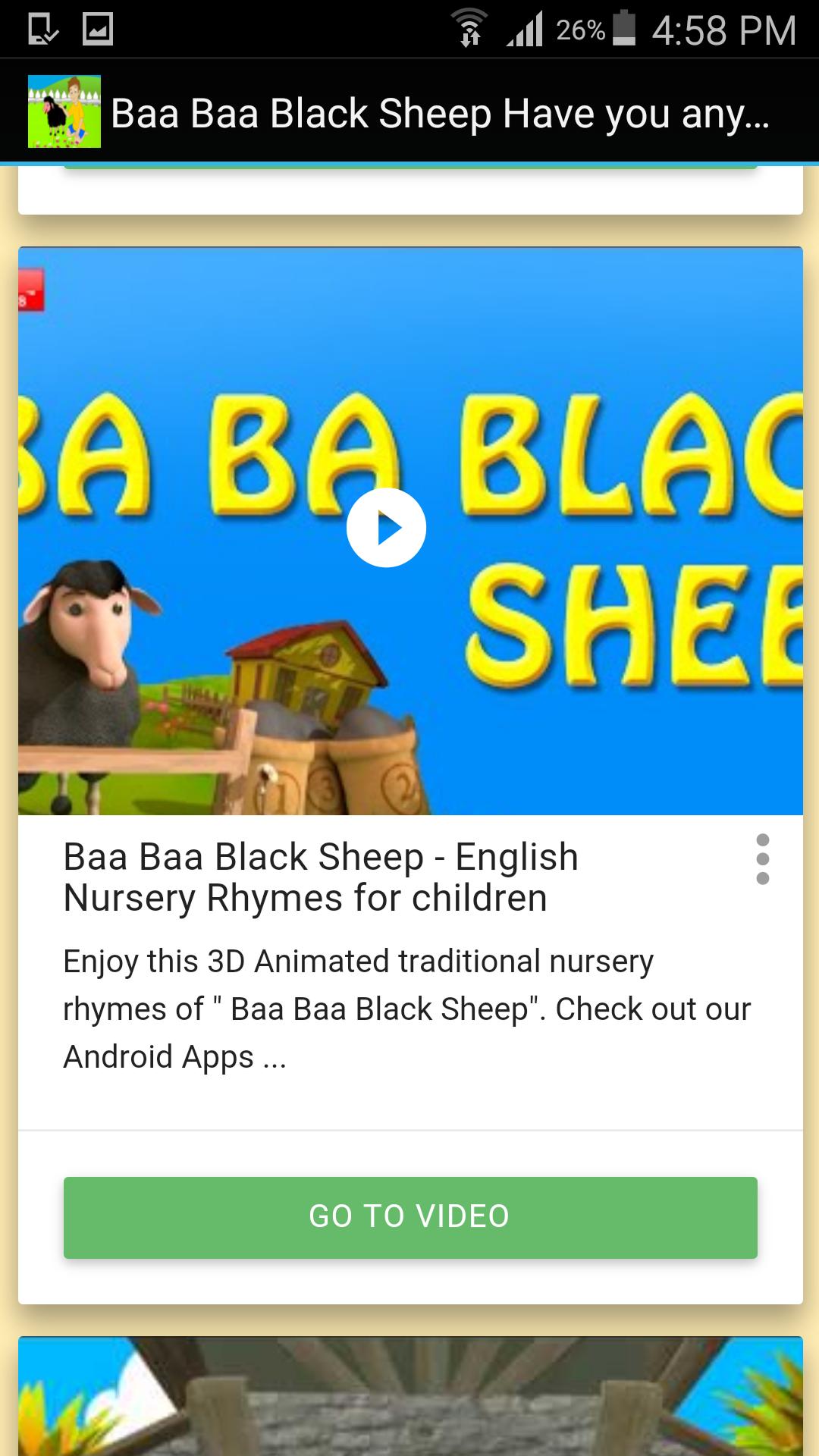 Ba Ba Black Sheep Humpty Dumpt