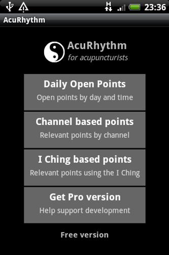 AcuRhythm Acupuncture Points