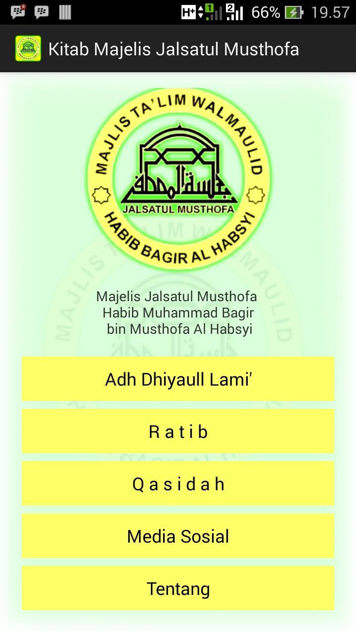 Kitab Majlis Jalsatul Musthofa