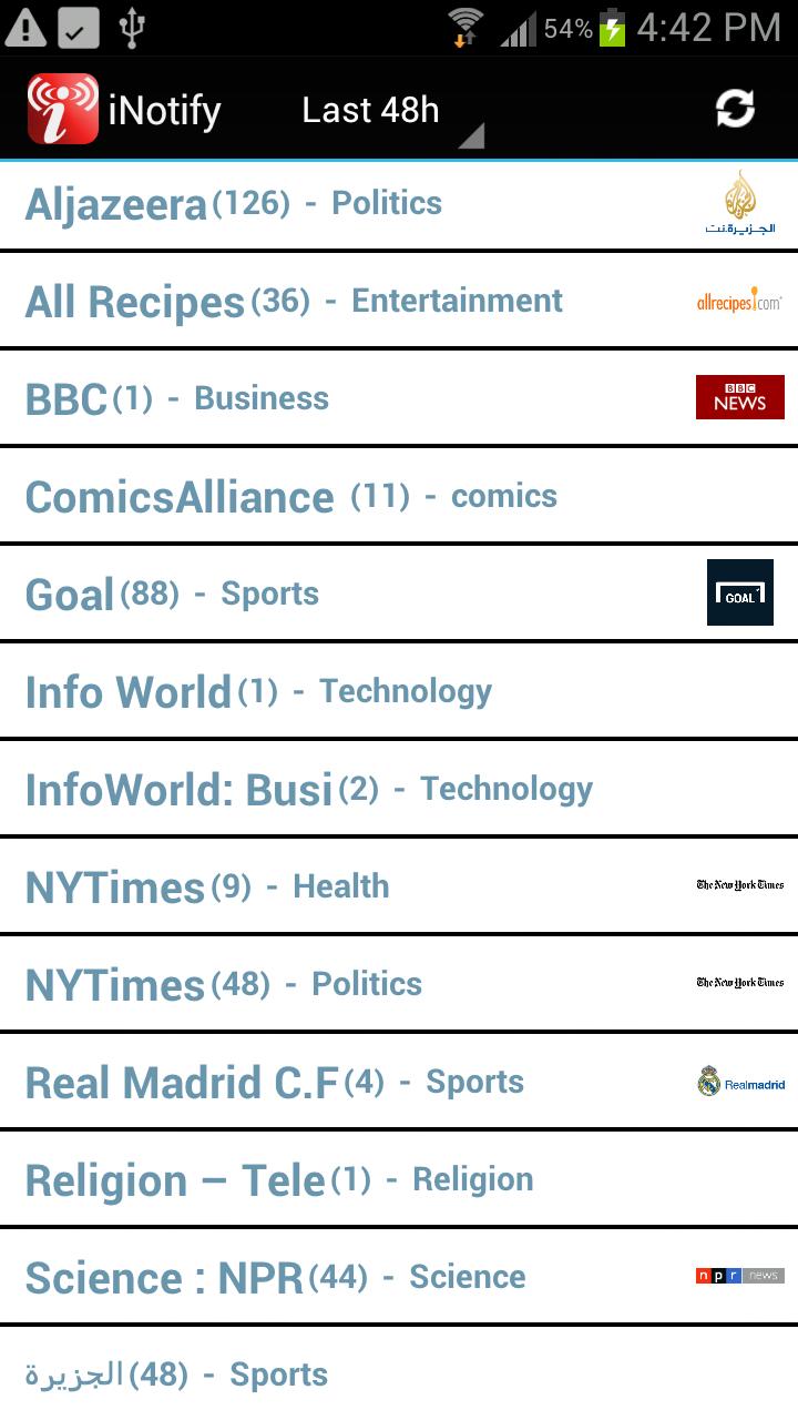 iNotify: News Aggregator