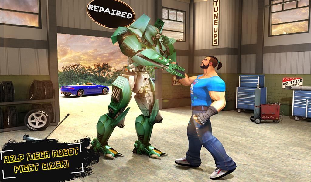 Real Robot Mechanic Workshop