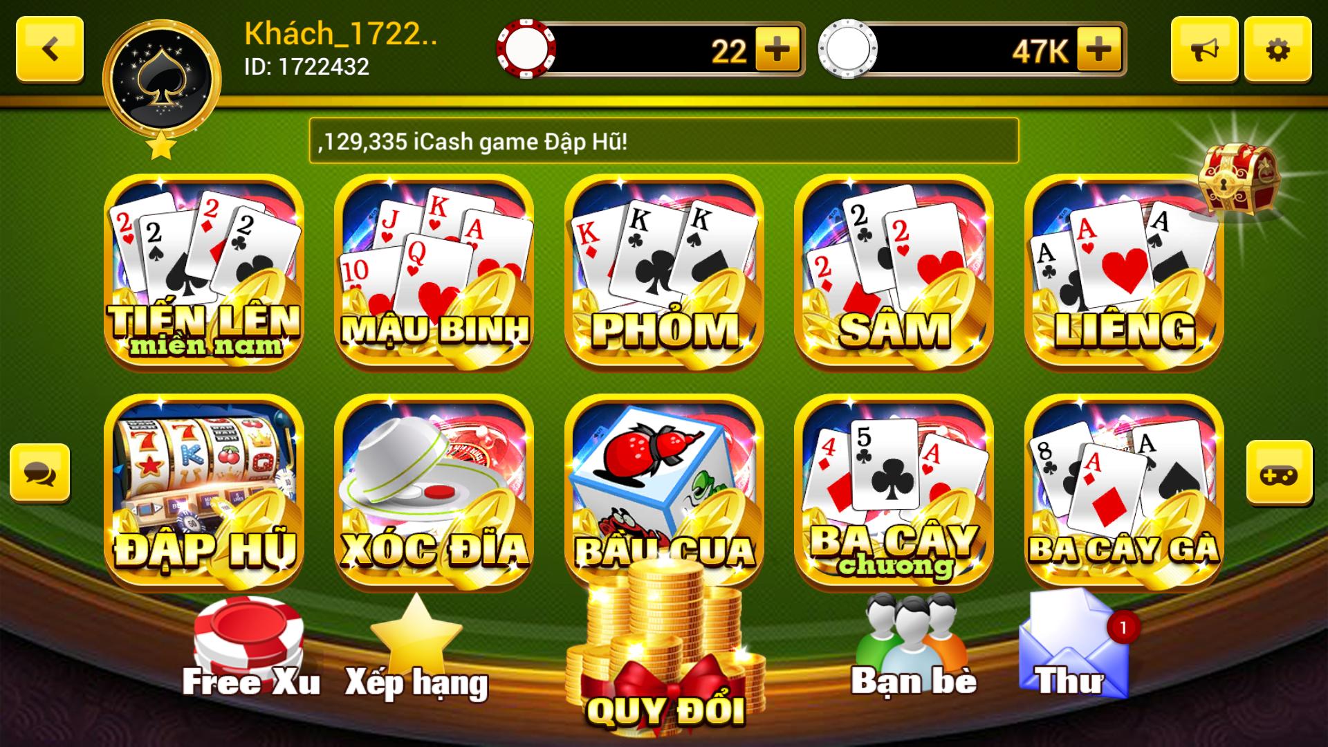 Game danh bai doi thuong - xGame