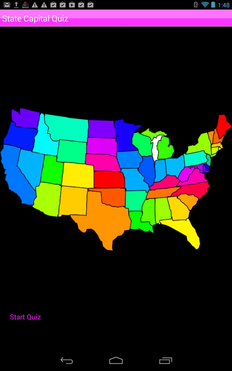 States Game For Kids: Capitals