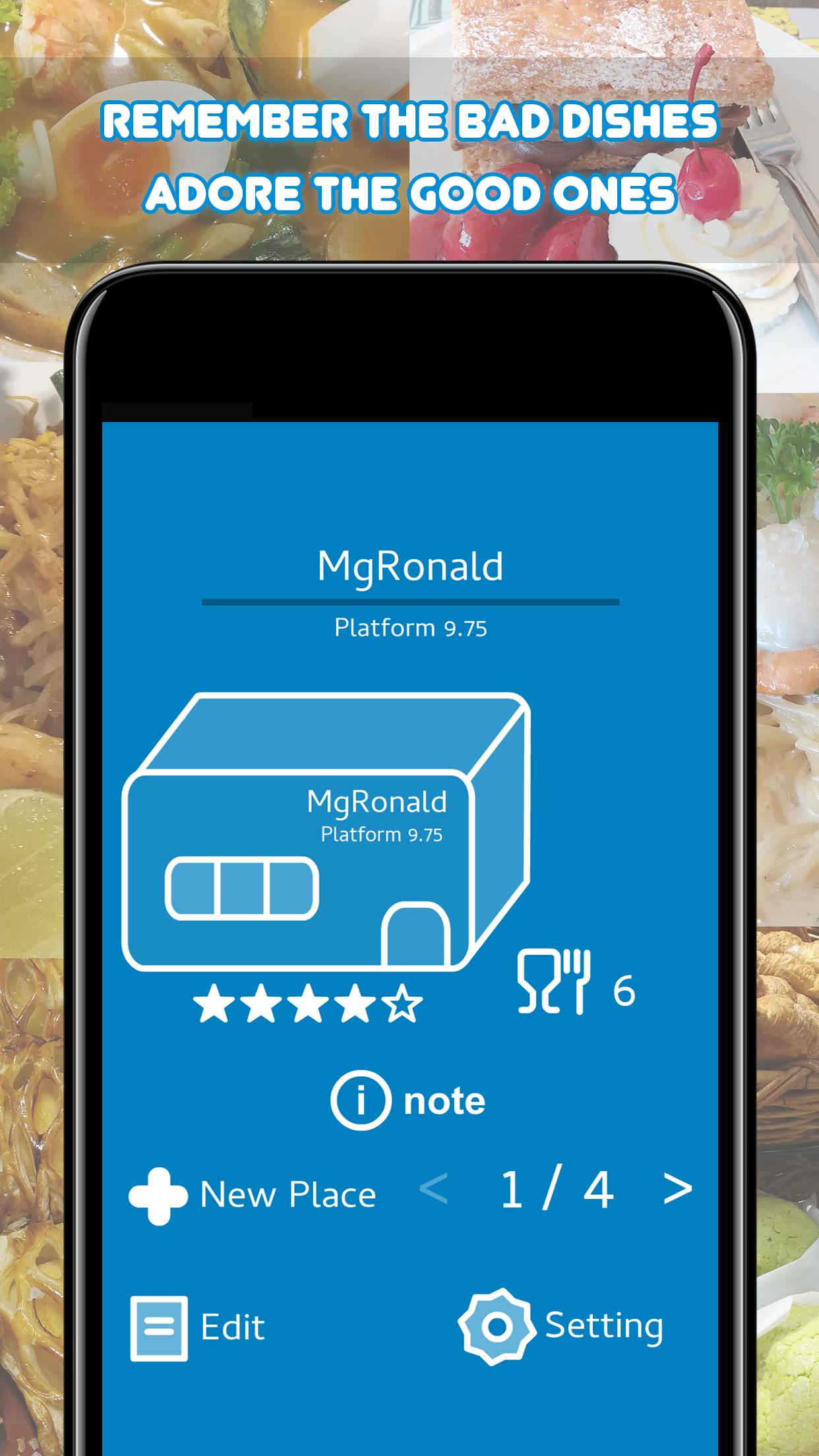 Restaurant Journal Dining-out