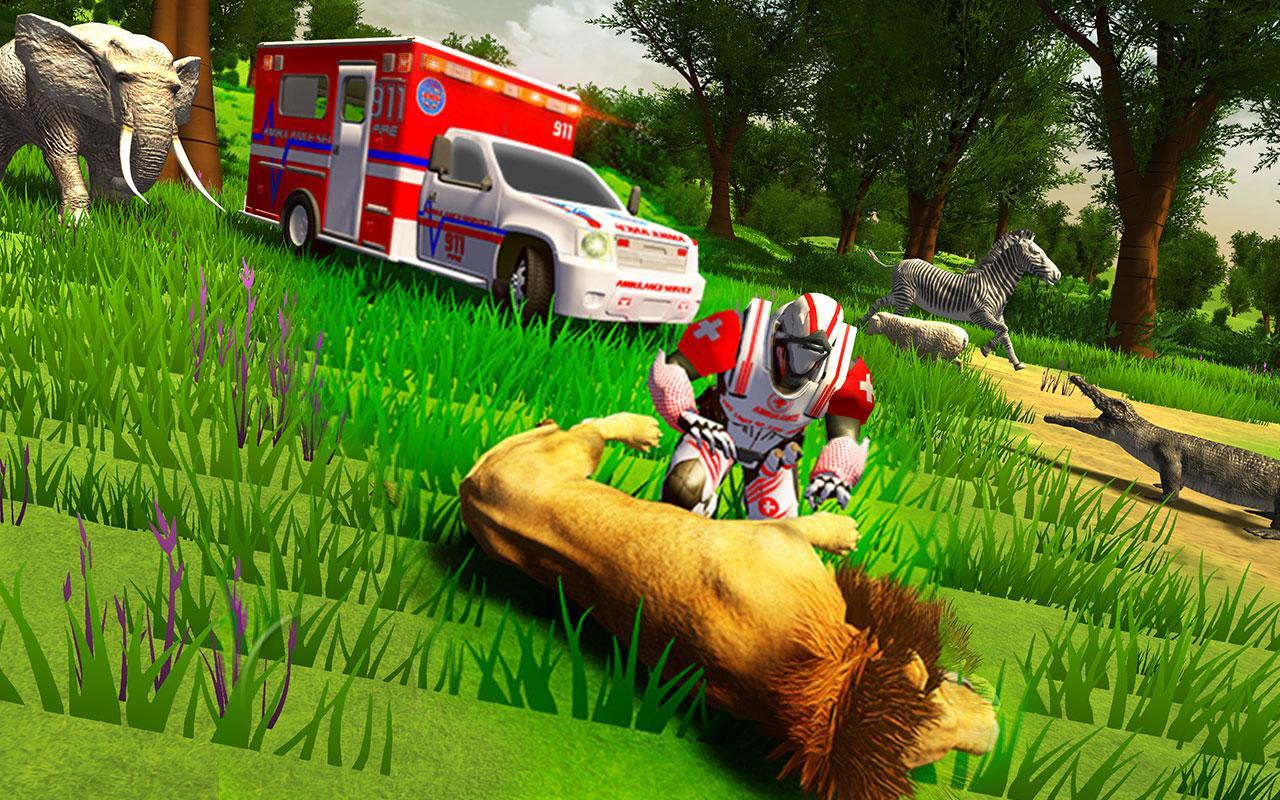 Doctor Robot Wild Animals Rescue Simulator