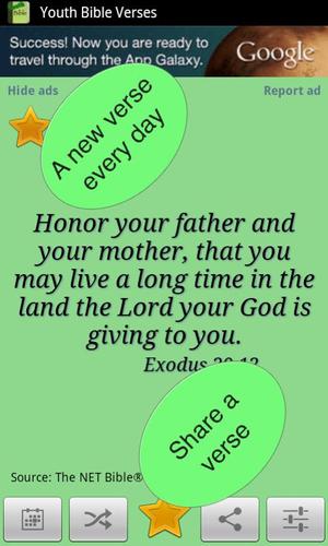 Youth Bible Verses & widget