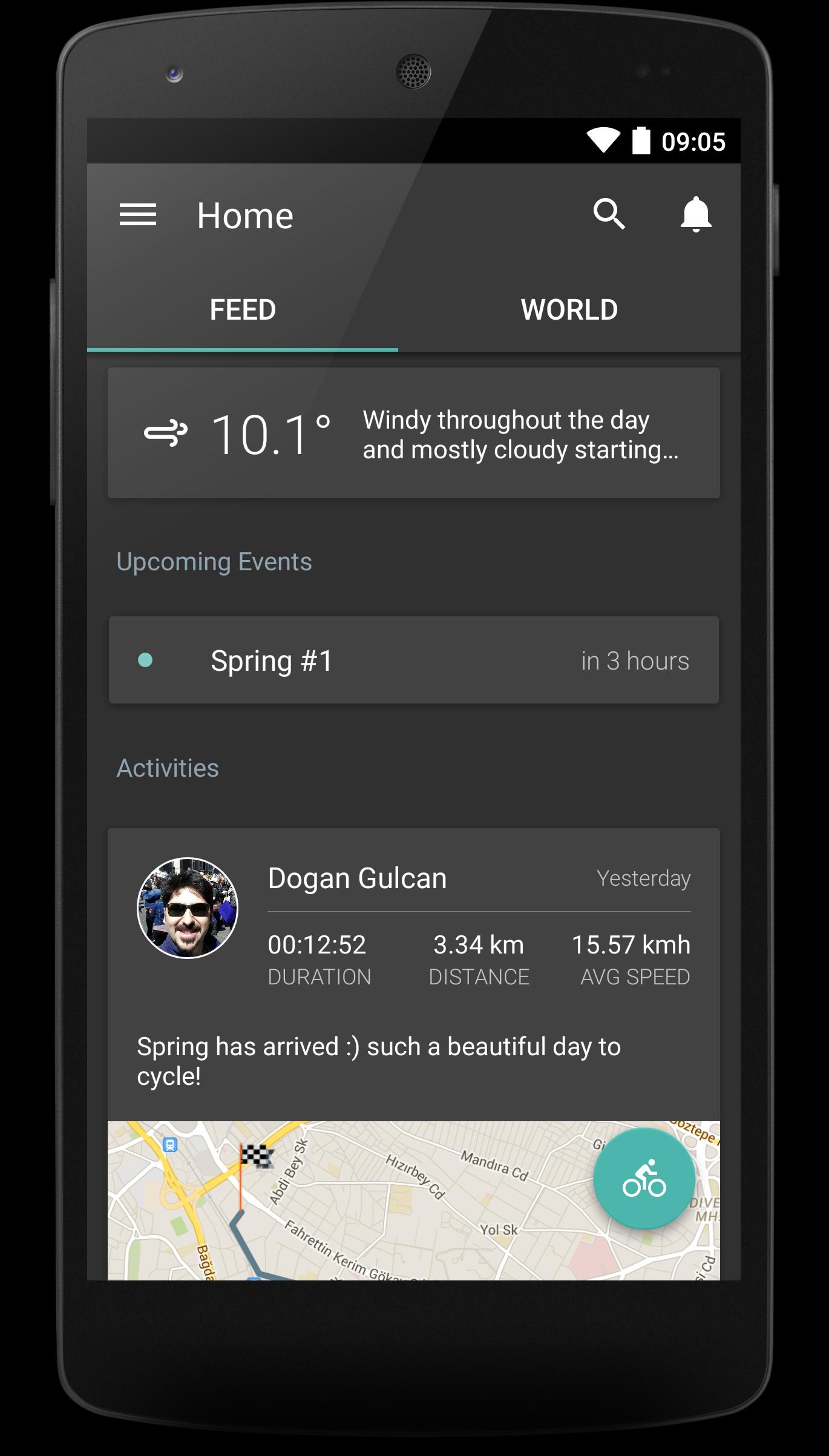 Paxira, Cycling Tracker GPS