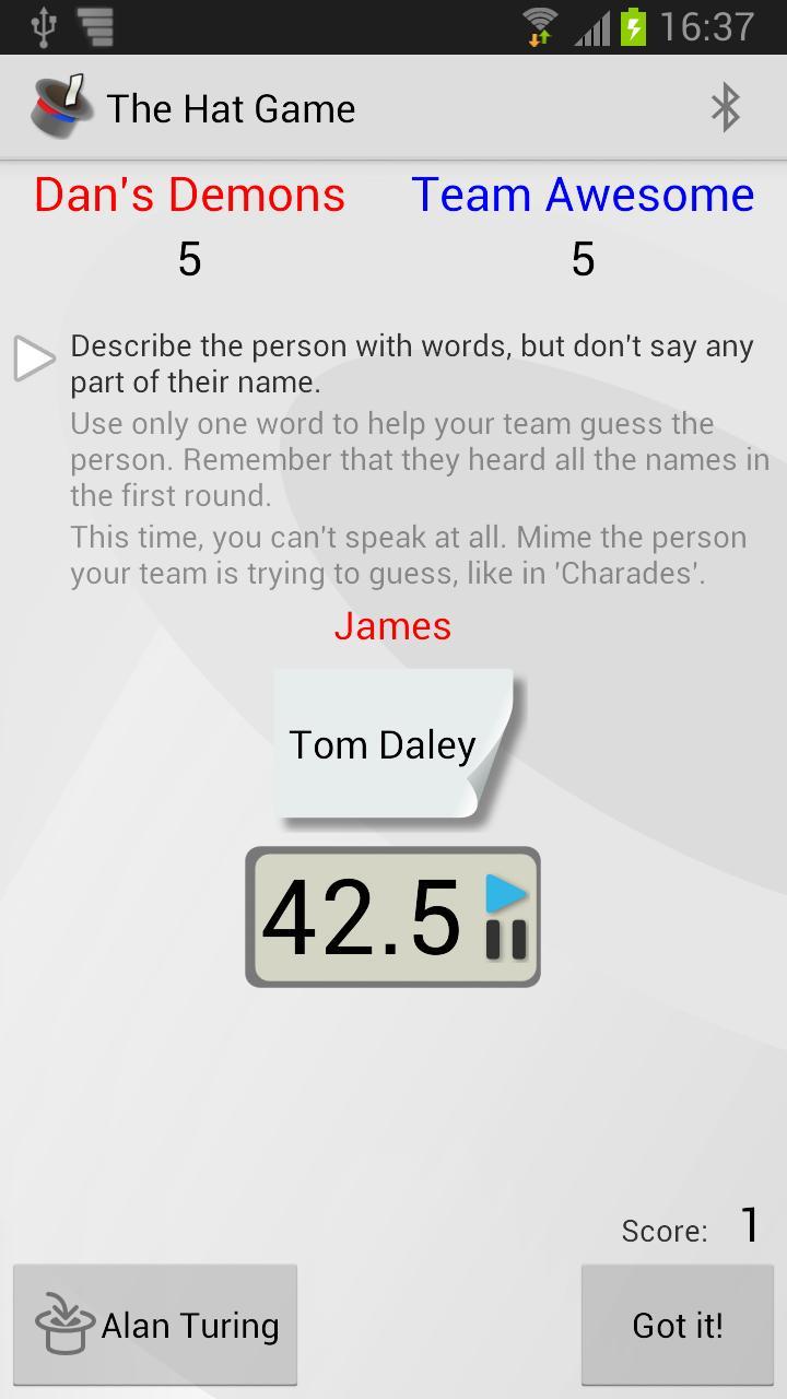 The Hat Game free trial