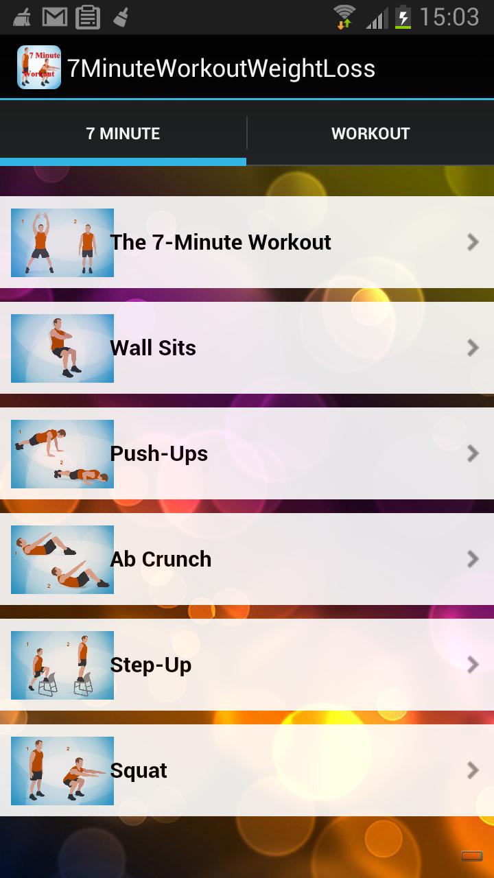 7 minutes workout  App Free