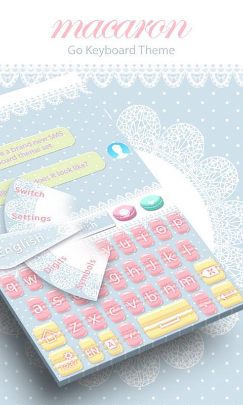 Macaron GO Keyboard Theme